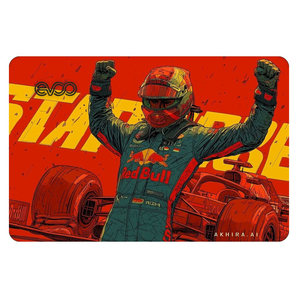 EVOO EG-LP4-BK laptop skin - Red Bull Champion