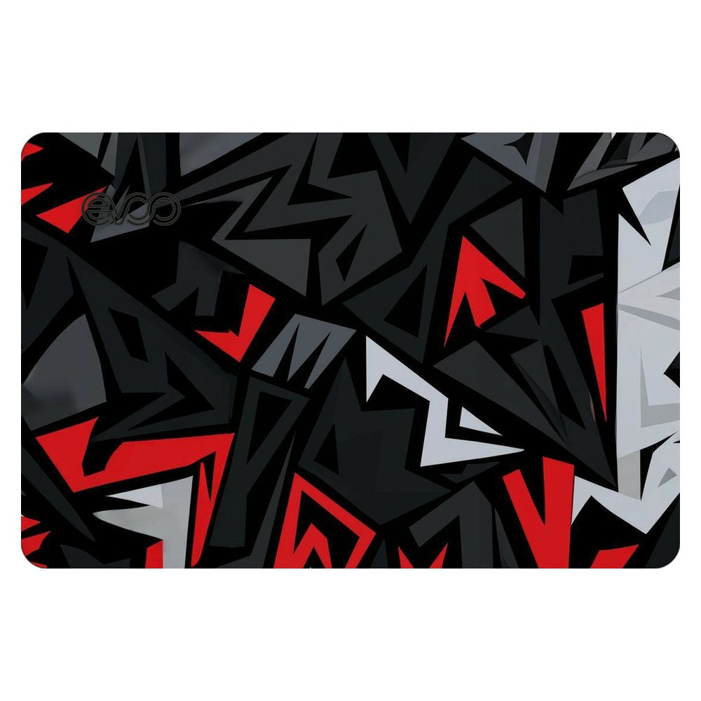 EVOO EG-LP4-BK laptop skin - Red Graffiti