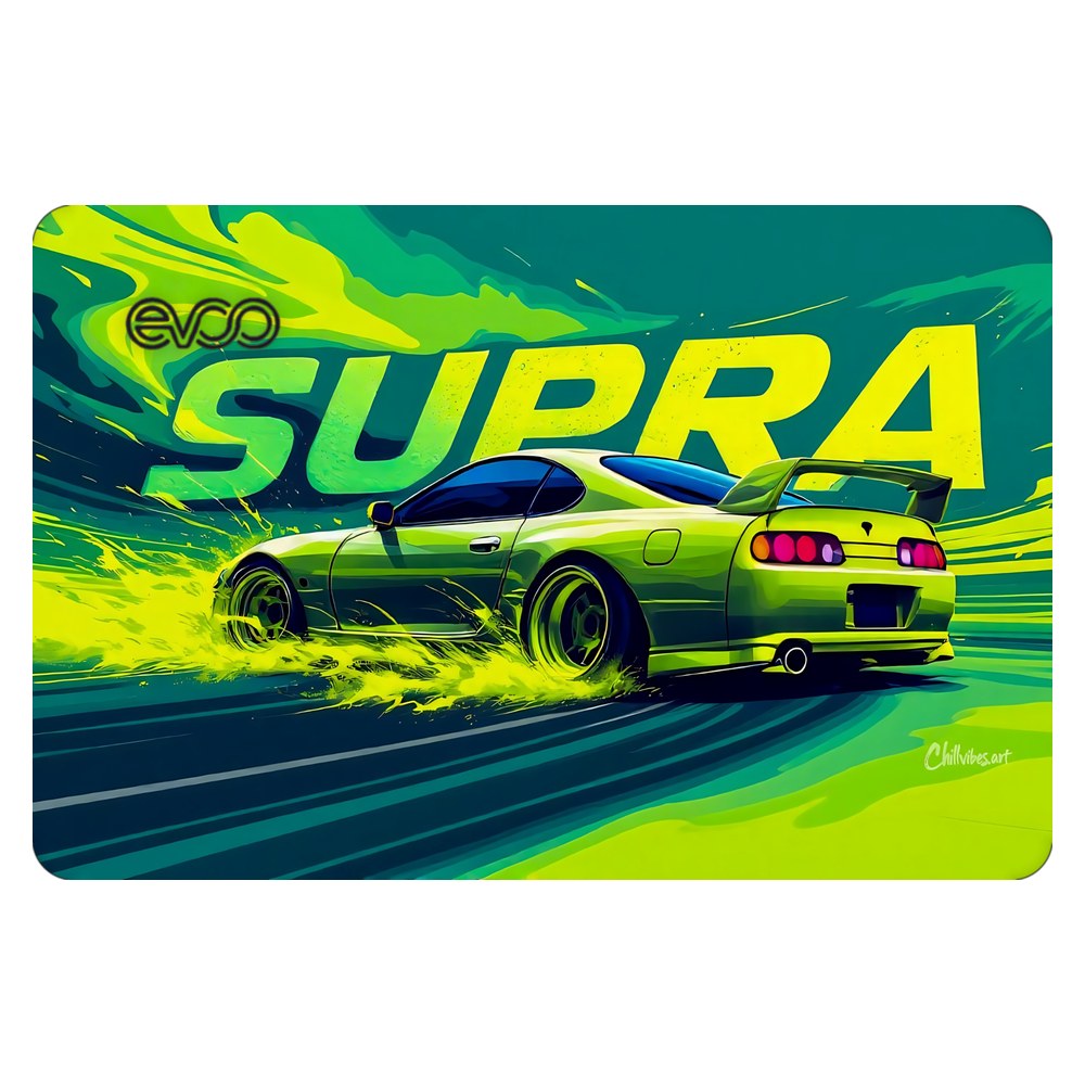 EVOO EG-LP4-BK laptop skin - Supra Splash