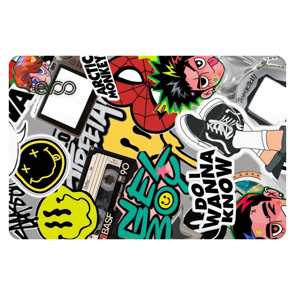 EVOO EG-LP4-BK laptop skin - Y2K Nostalgia