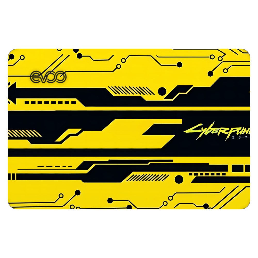 EVOO EG-LP4-BK laptop skin - Yellow Circuit
