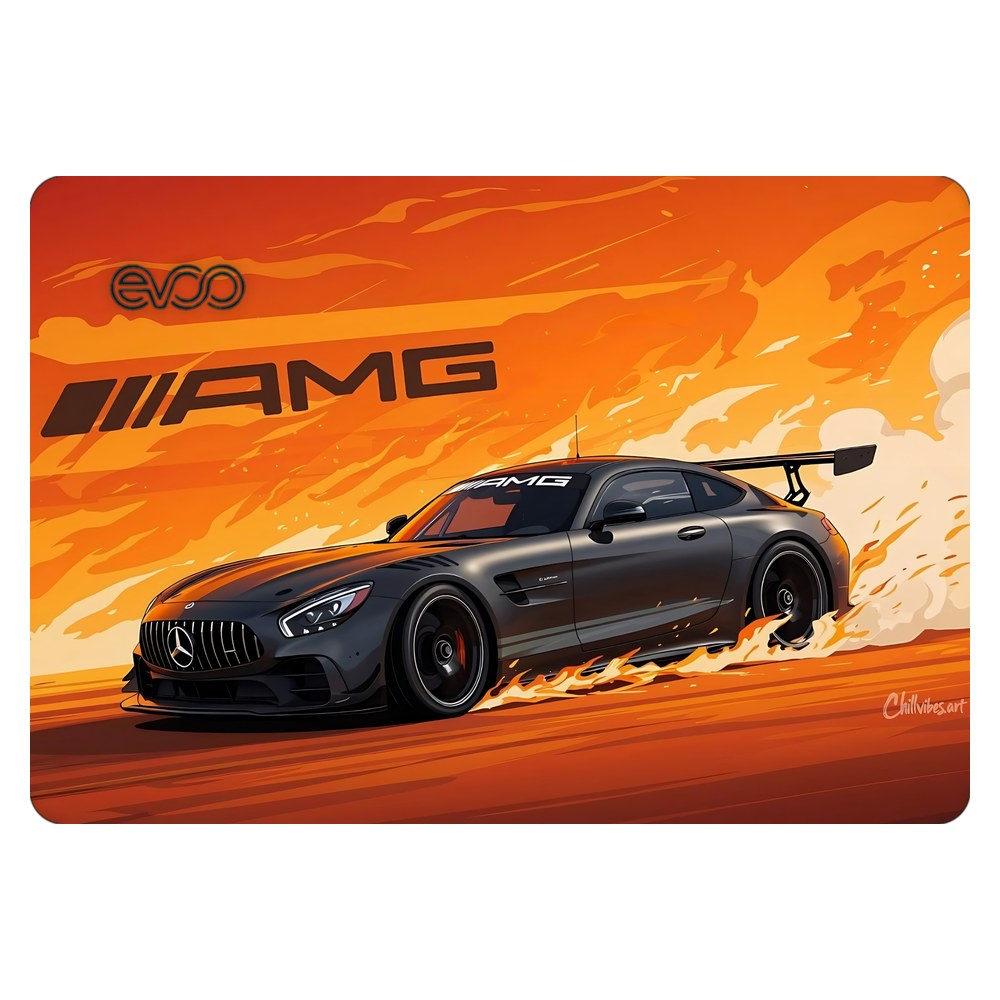 EVOO EG-LP5-BK laptop skin - AMG GT Drift