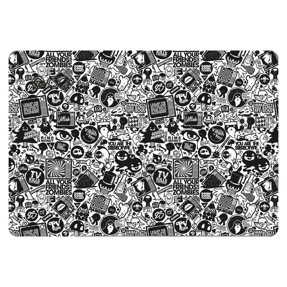 EVOO EG-LP5-BK laptop skin - All Your Friends Are Zombies