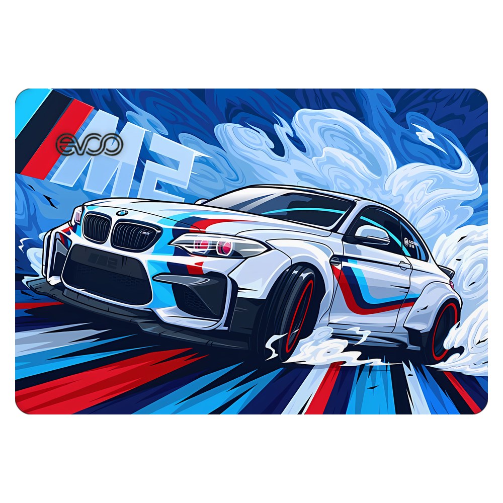 EVOO EG-LP5-BK laptop skin - BMW M2 Drift