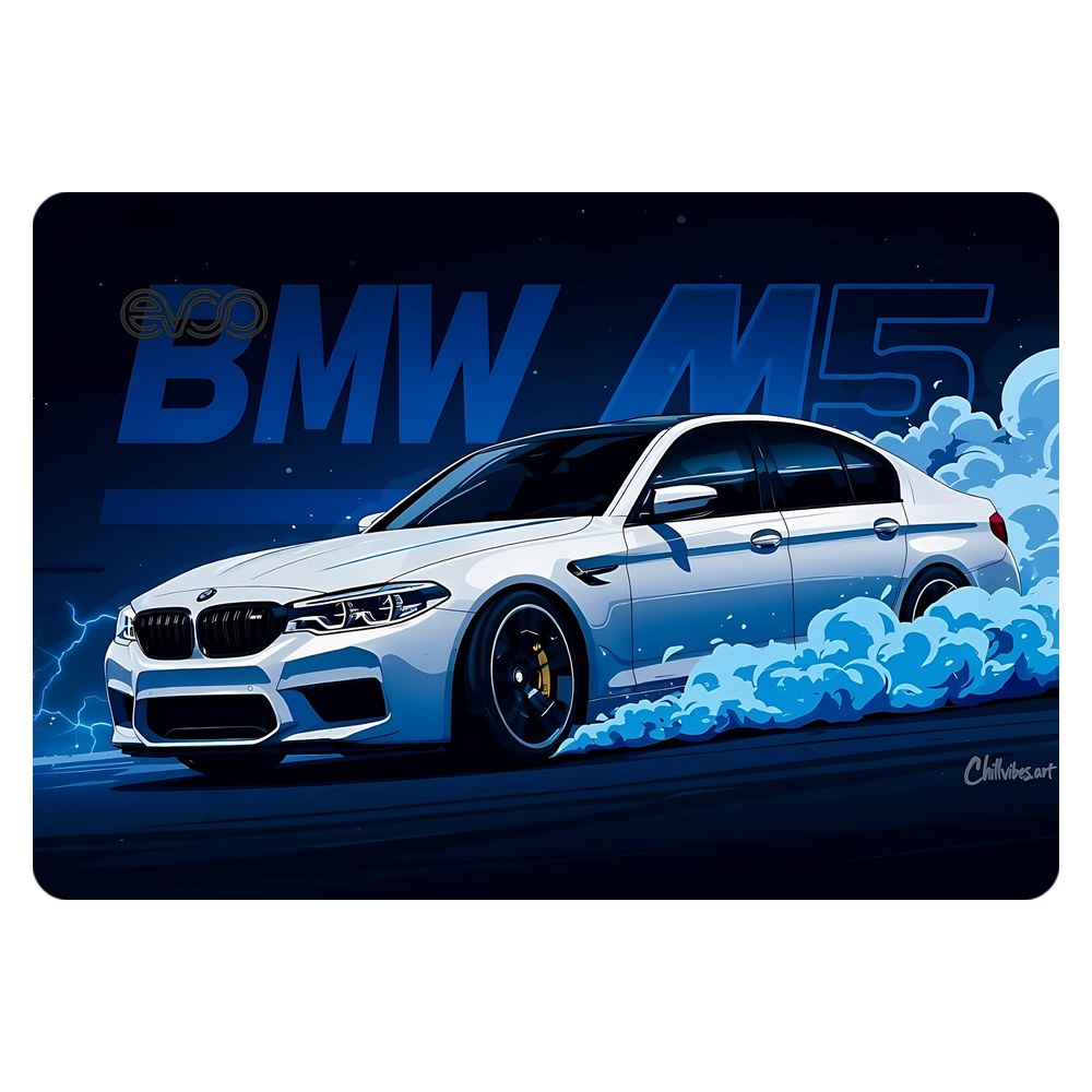 EVOO EG-LP5-BK laptop skin - BMW M5 Racer