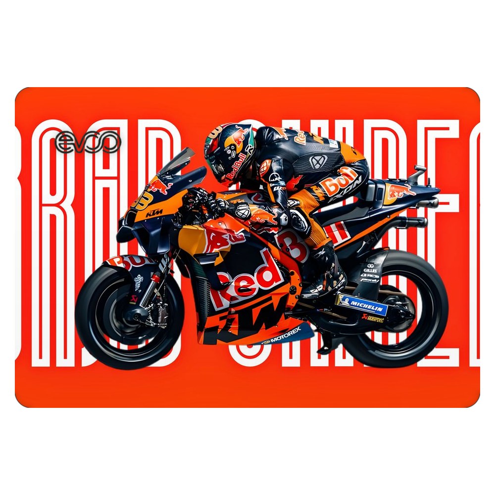 EVOO EG-LP5-BK laptop skin - Binder RedBull KTM Action