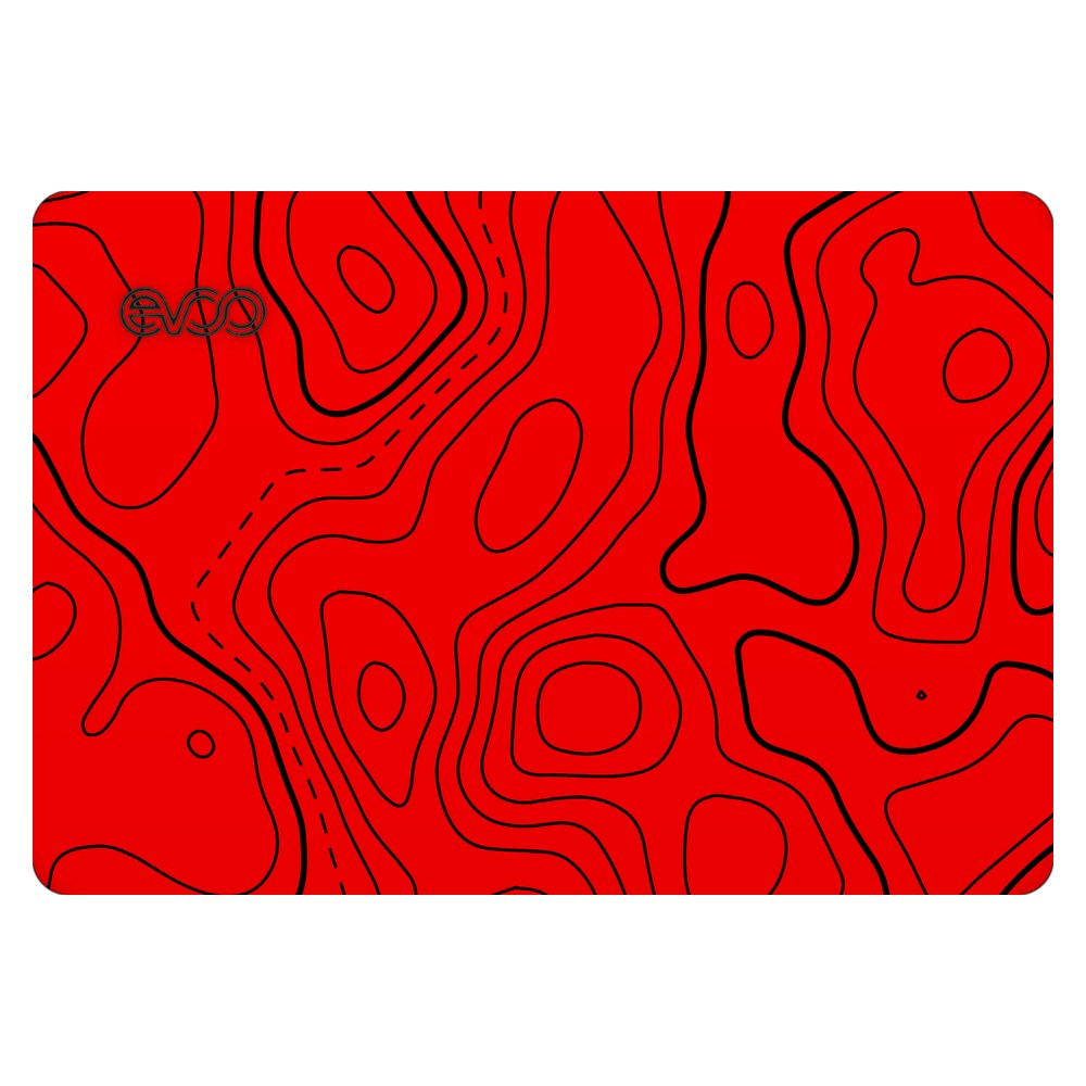 EVOO EG-LP5-BK laptop skin - Damascus Red