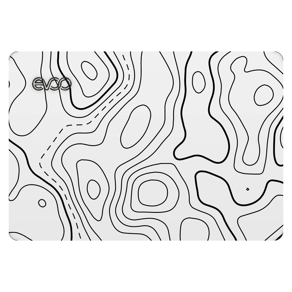 EVOO EG-LP5-BK laptop skin - Damascus White