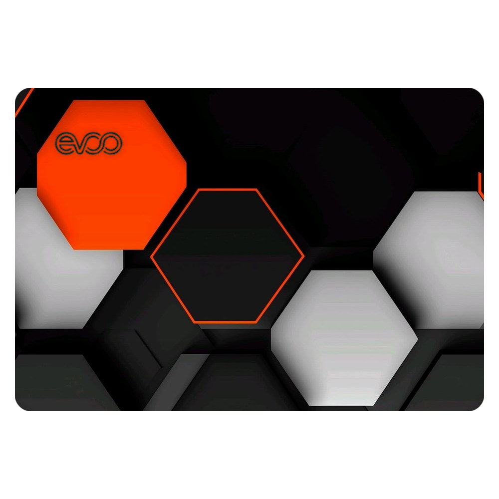 EVOO EG-LP5-BK laptop skin - Dark Honeycomb