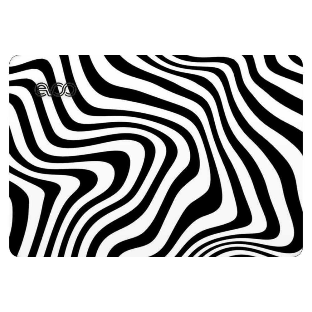 EVOO EG-LP5-BK laptop skin - Distorted Grid Abstract