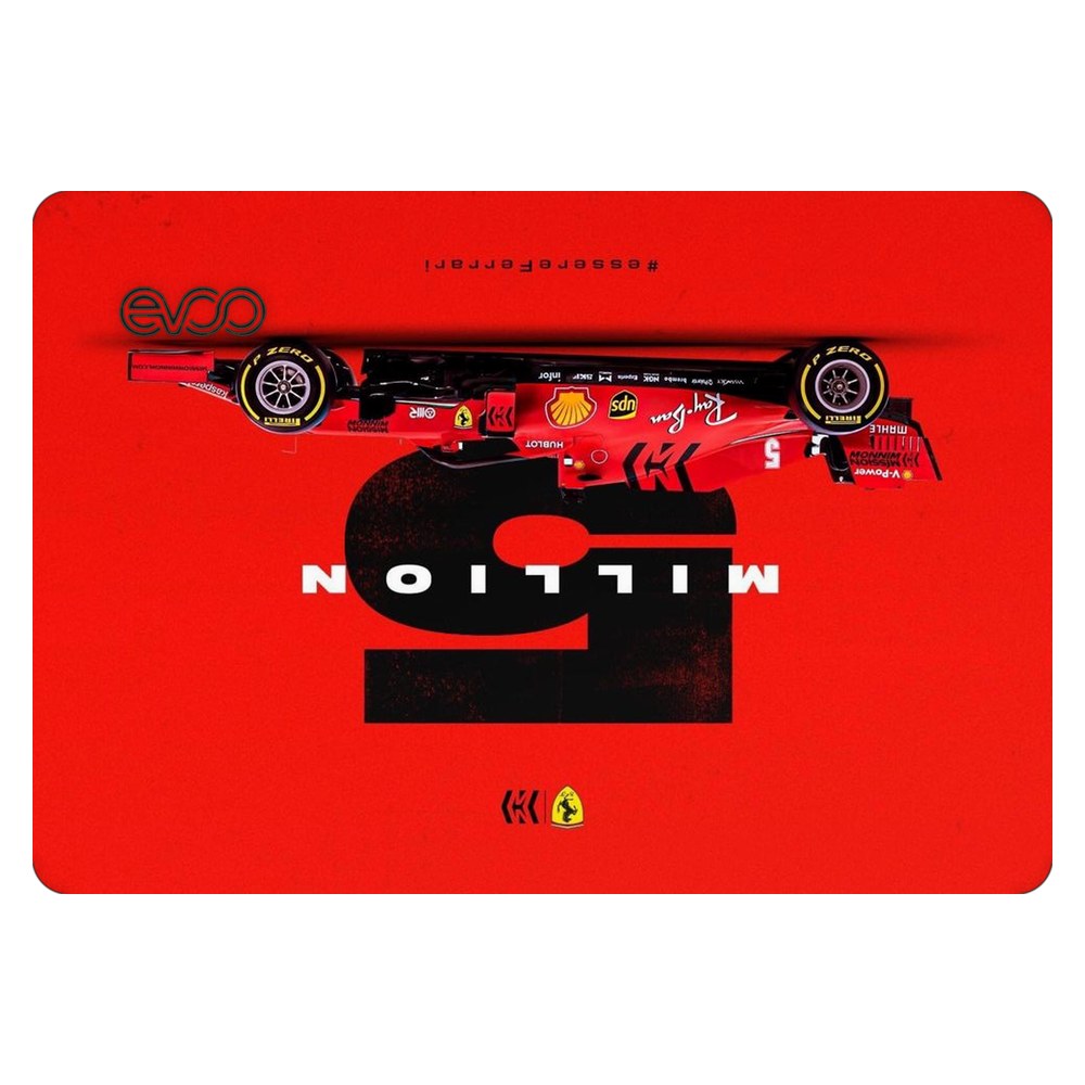 EVOO EG-LP5-BK laptop skin - Ferrari 5Million Fans