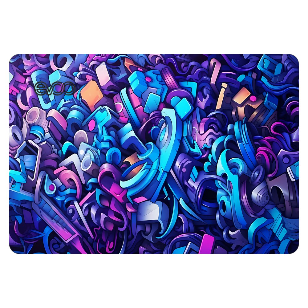 EVOO EG-LP5-BK laptop skin - Graffiti B2