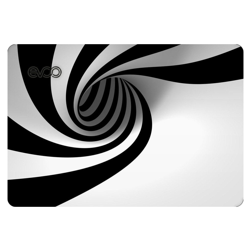EVOO EG-LP5-BK laptop skin - Hypnotic Spiral