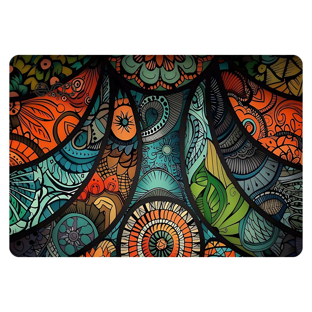 EVOO EG-LP5-BK laptop skin - Kaleidoscope