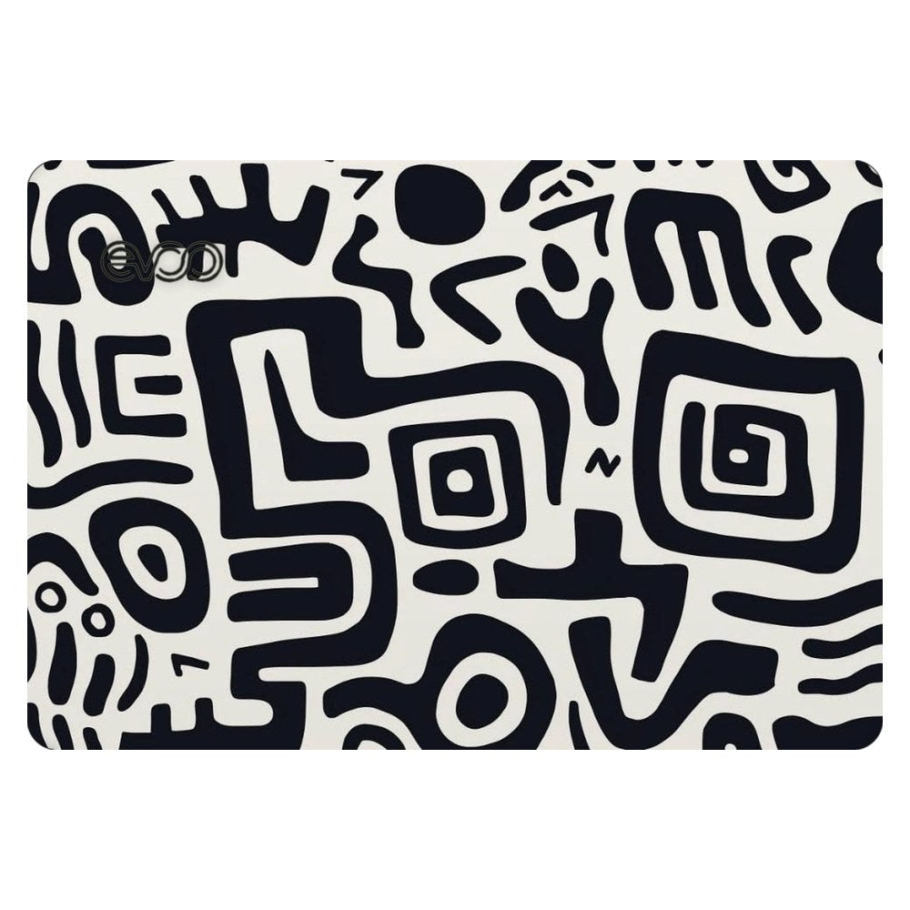 EVOO EG-LP5-BK laptop skin - Minimalist Tribal Elements