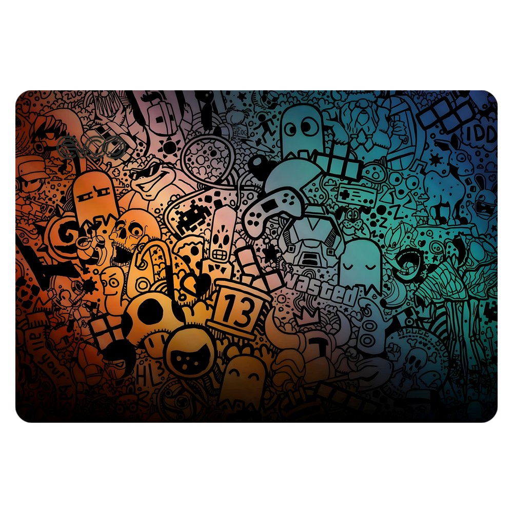 EVOO EG-LP5-BK laptop skin - Modern Art