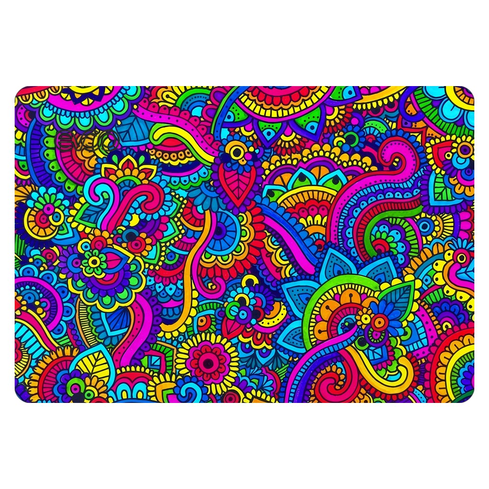 EVOO EG-LP5-BK laptop skin - Neon Pulse
