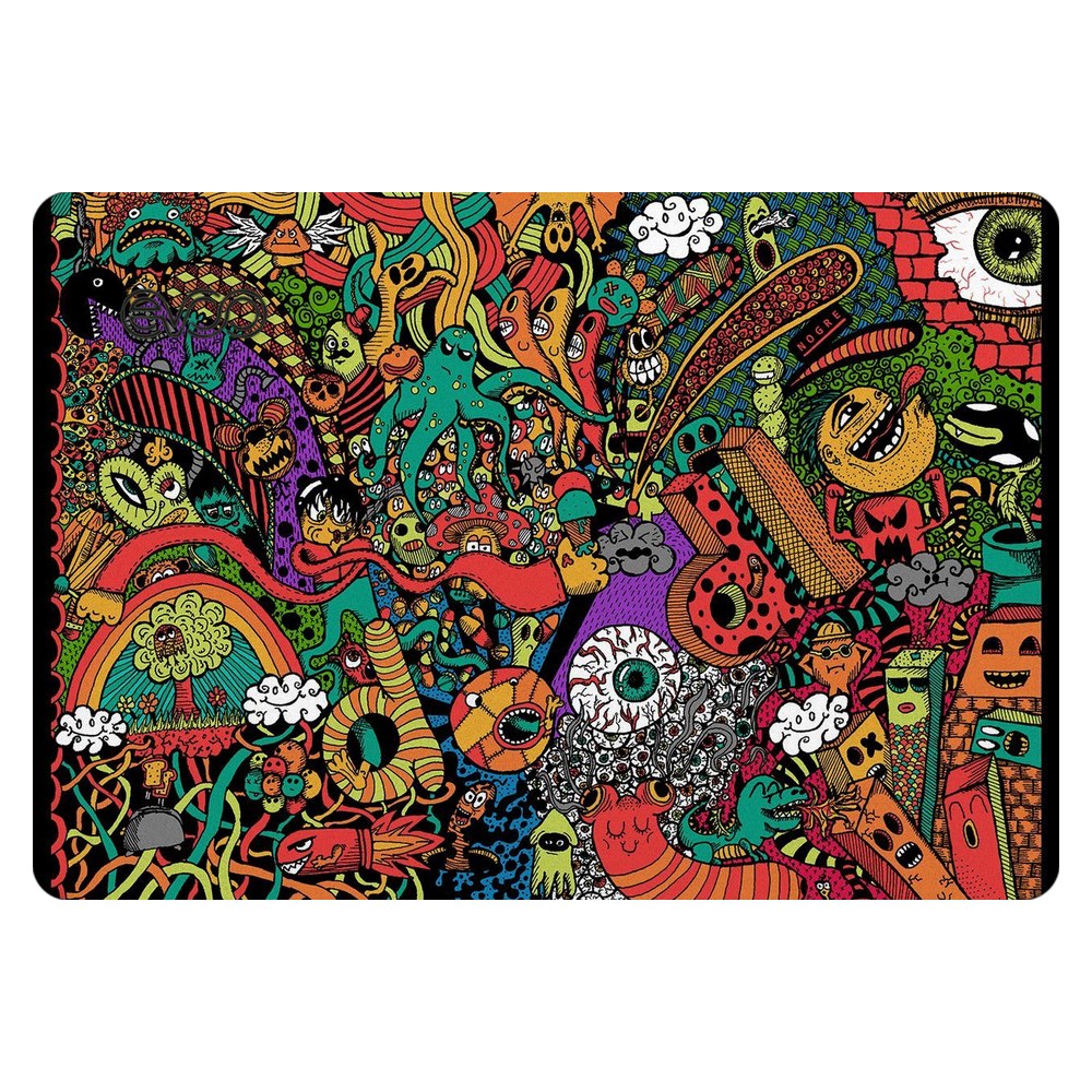 EVOO EG-LP5-BK laptop skin - Nogre Doodle