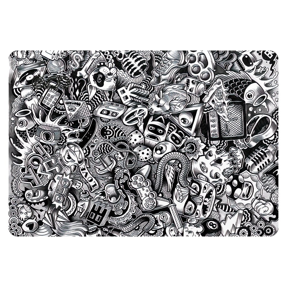 EVOO EG-LP5-BK laptop skin - Pony Doodle