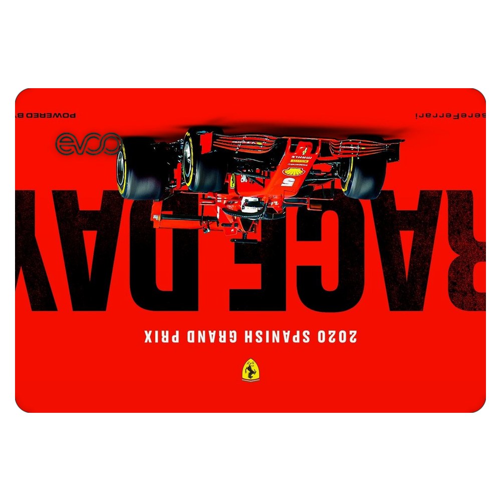 EVOO EG-LP5-BK laptop skin - RaceDay Ferrari Formula1
