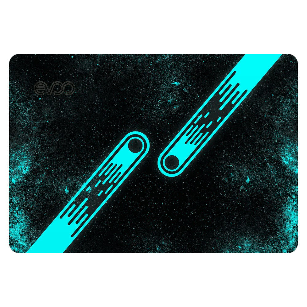 EVOO EG-LP5-BK laptop skin - Teal Tech