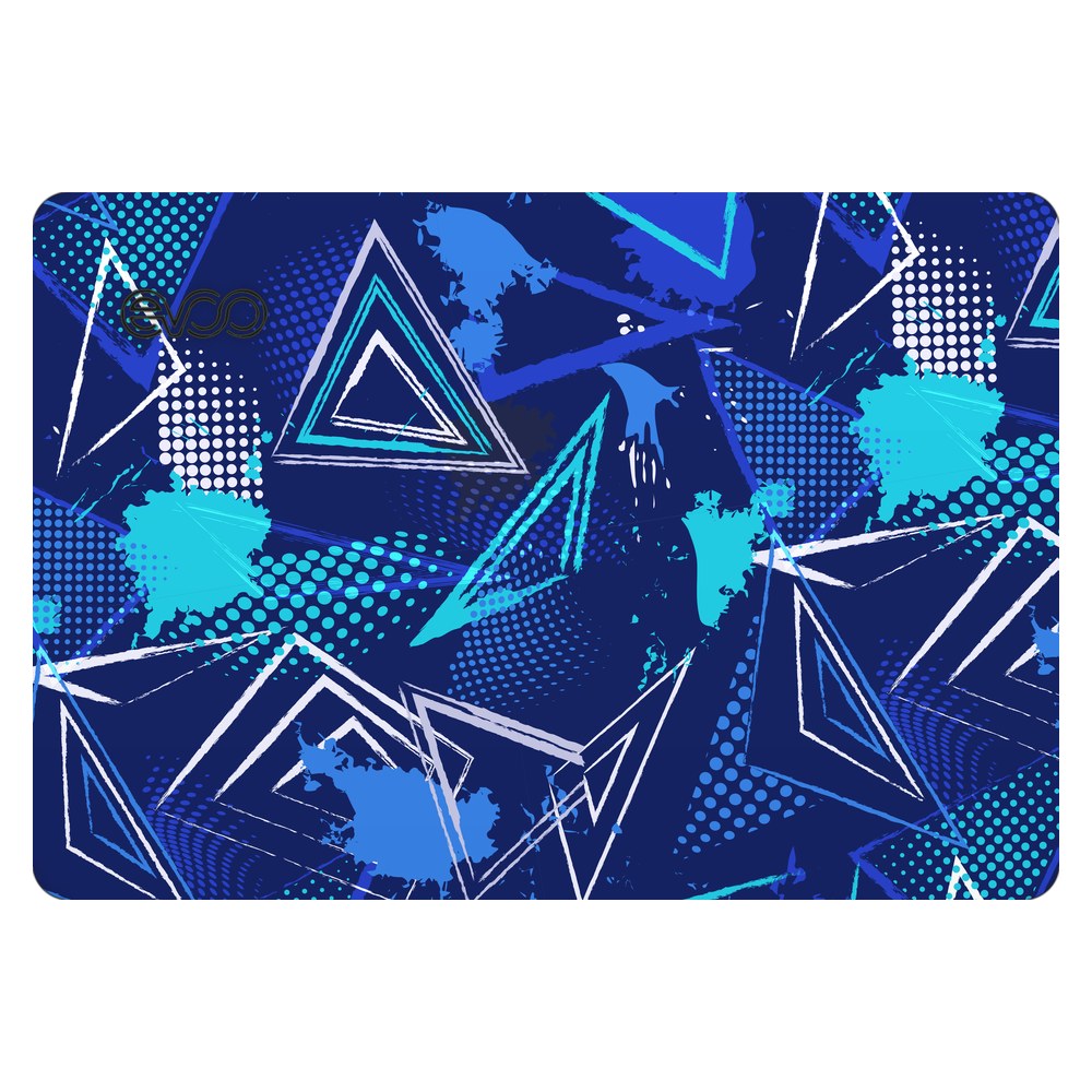 EVOO EG-LP5-BK laptop skin - Tri-Dot Triangle