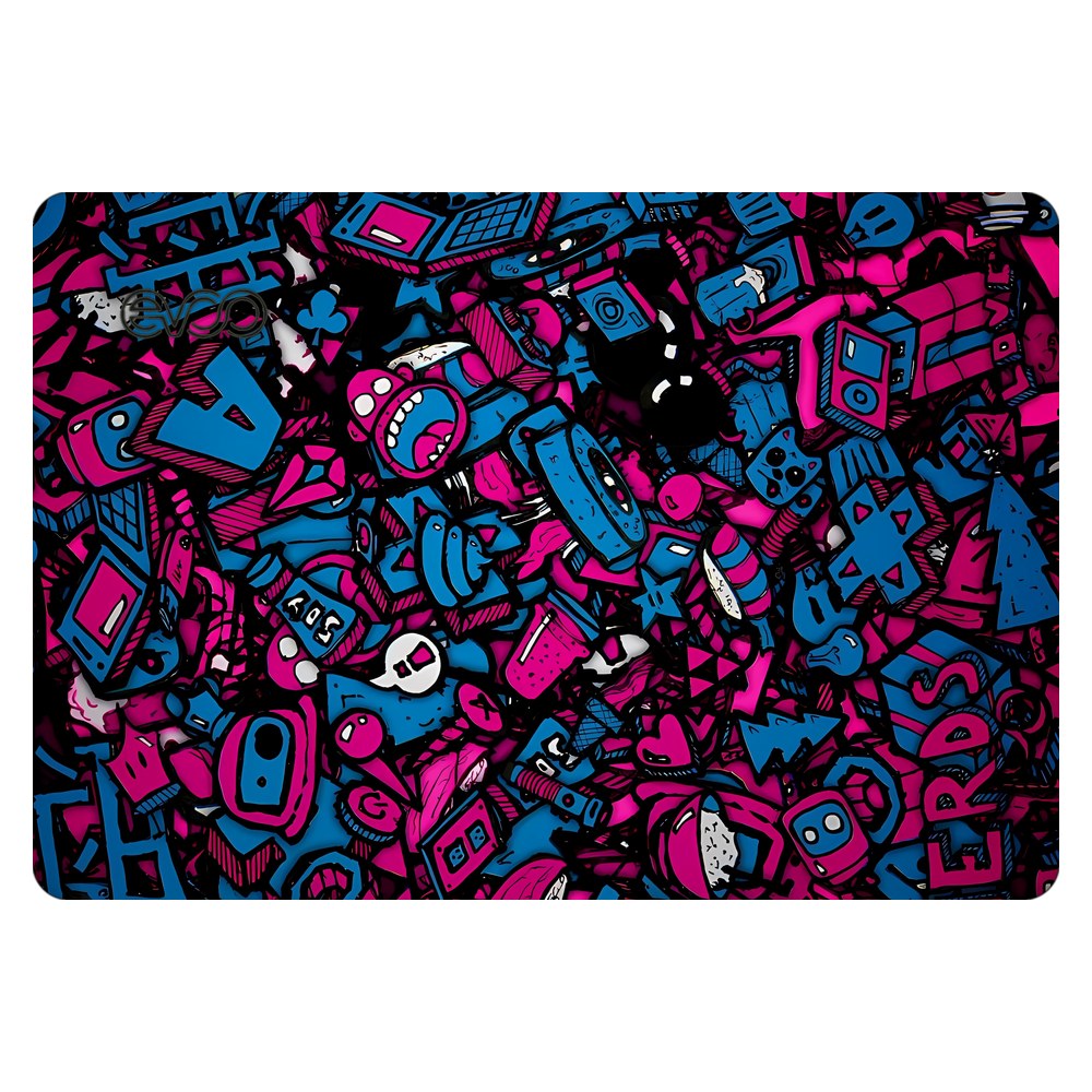 EVOO EG-LP5-BK laptop skin - Wildstyle