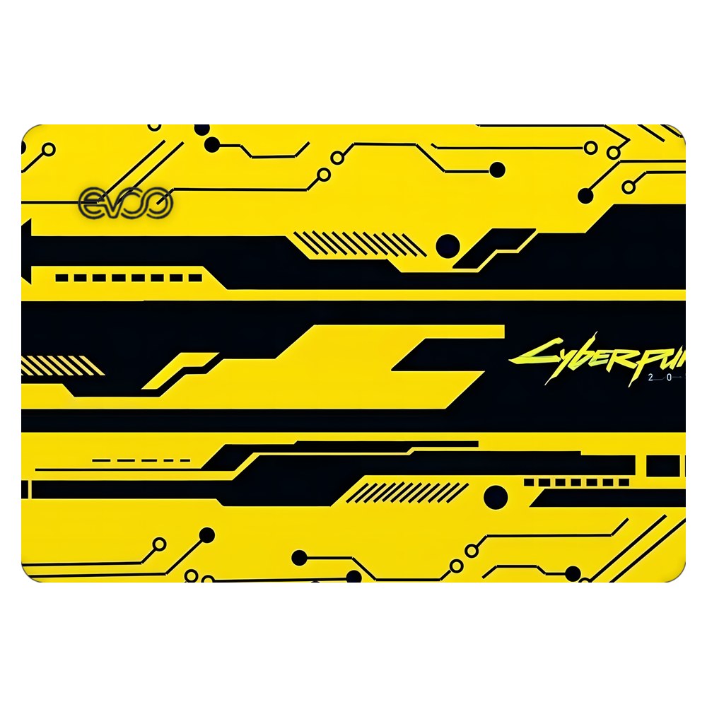 EVOO EG-LP5-BK laptop skin - Yellow Circuit