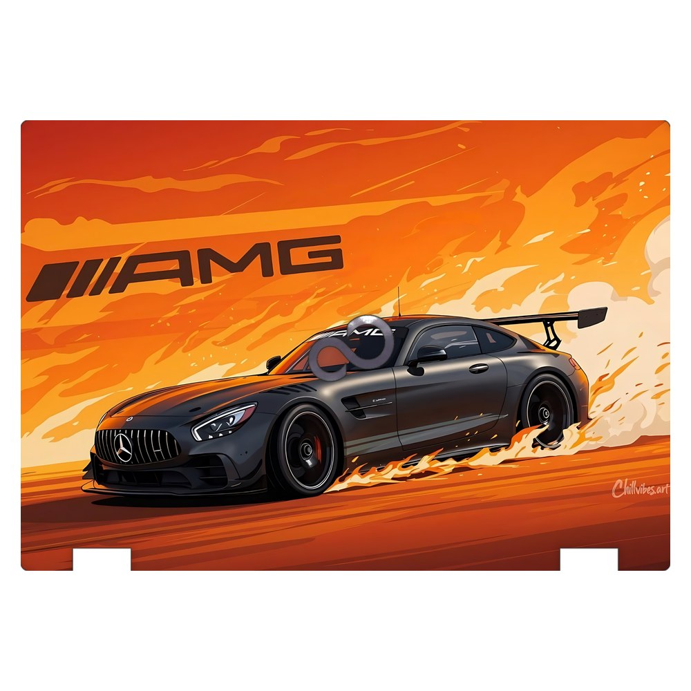 Fujitsu LifeBook E546 laptop skin - AMG GT Drift