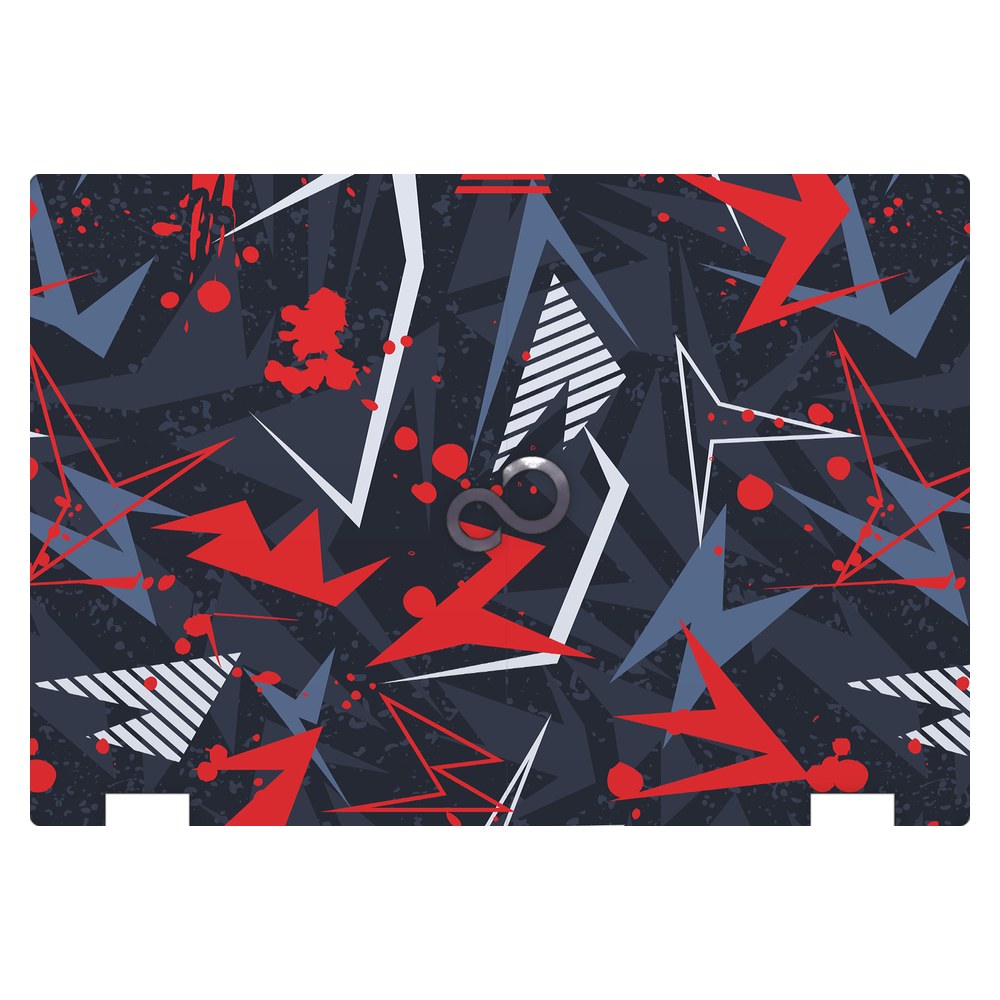 Fujitsu LifeBook E546 laptop skin - Abstraxx - R