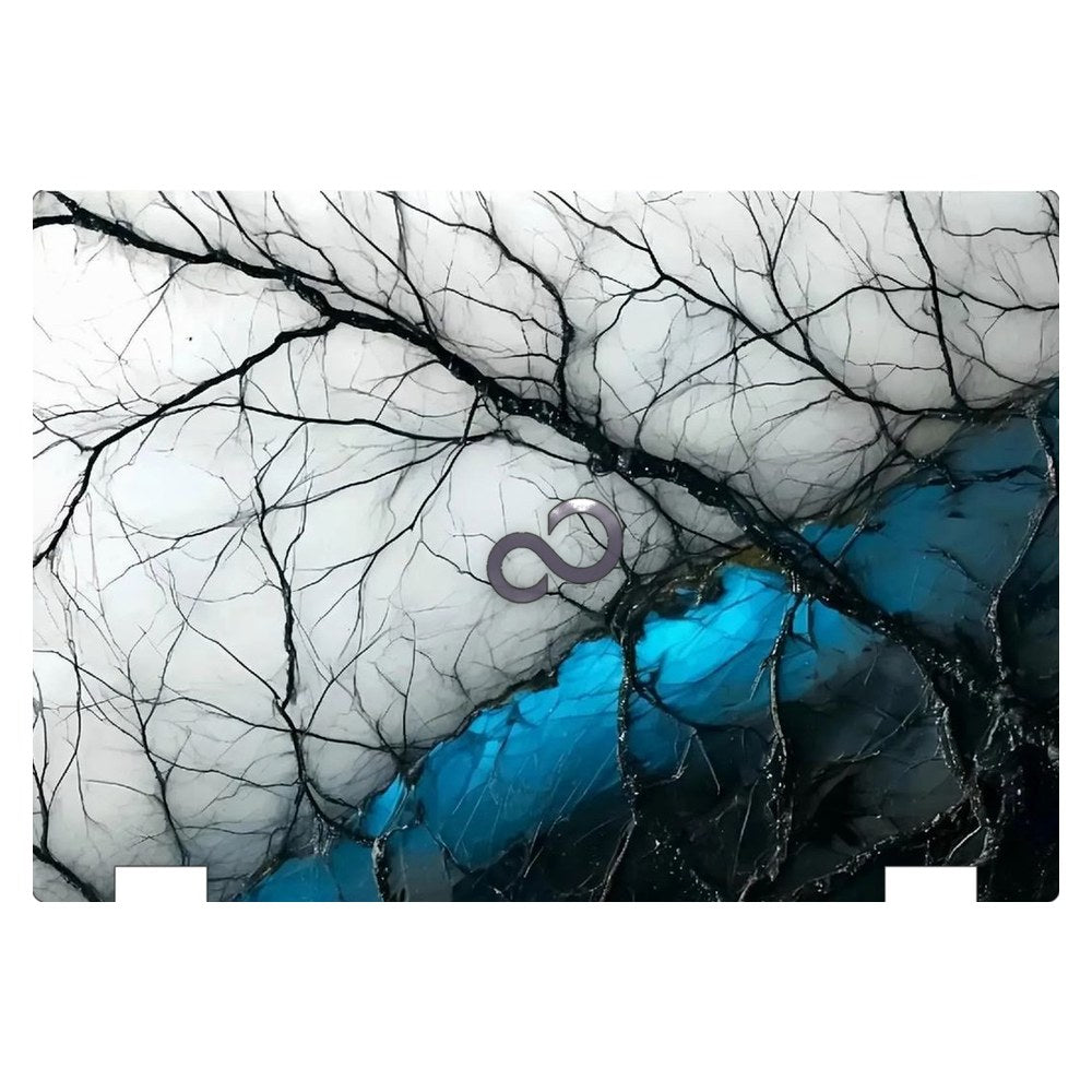 Fujitsu LifeBook E546 laptop skin - Blue Ice Fractal