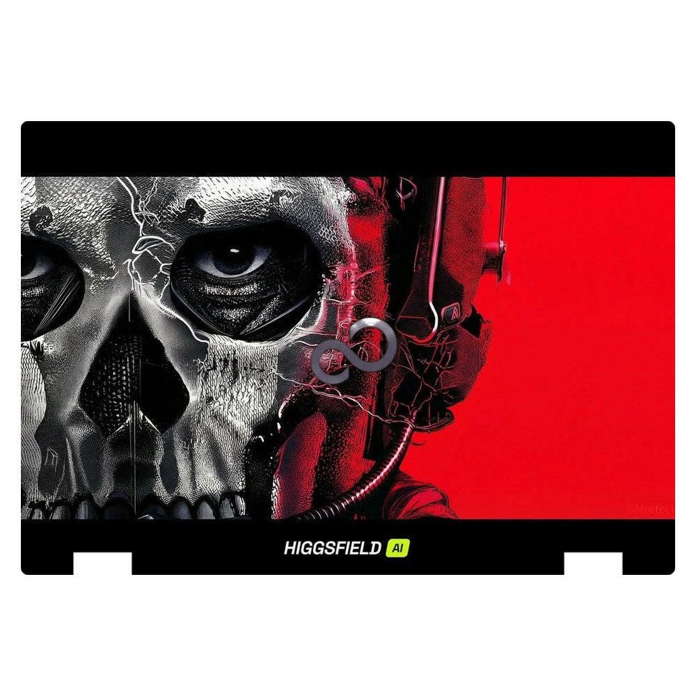 Fujitsu LifeBook E546 laptop skin - Crimson Warfare
