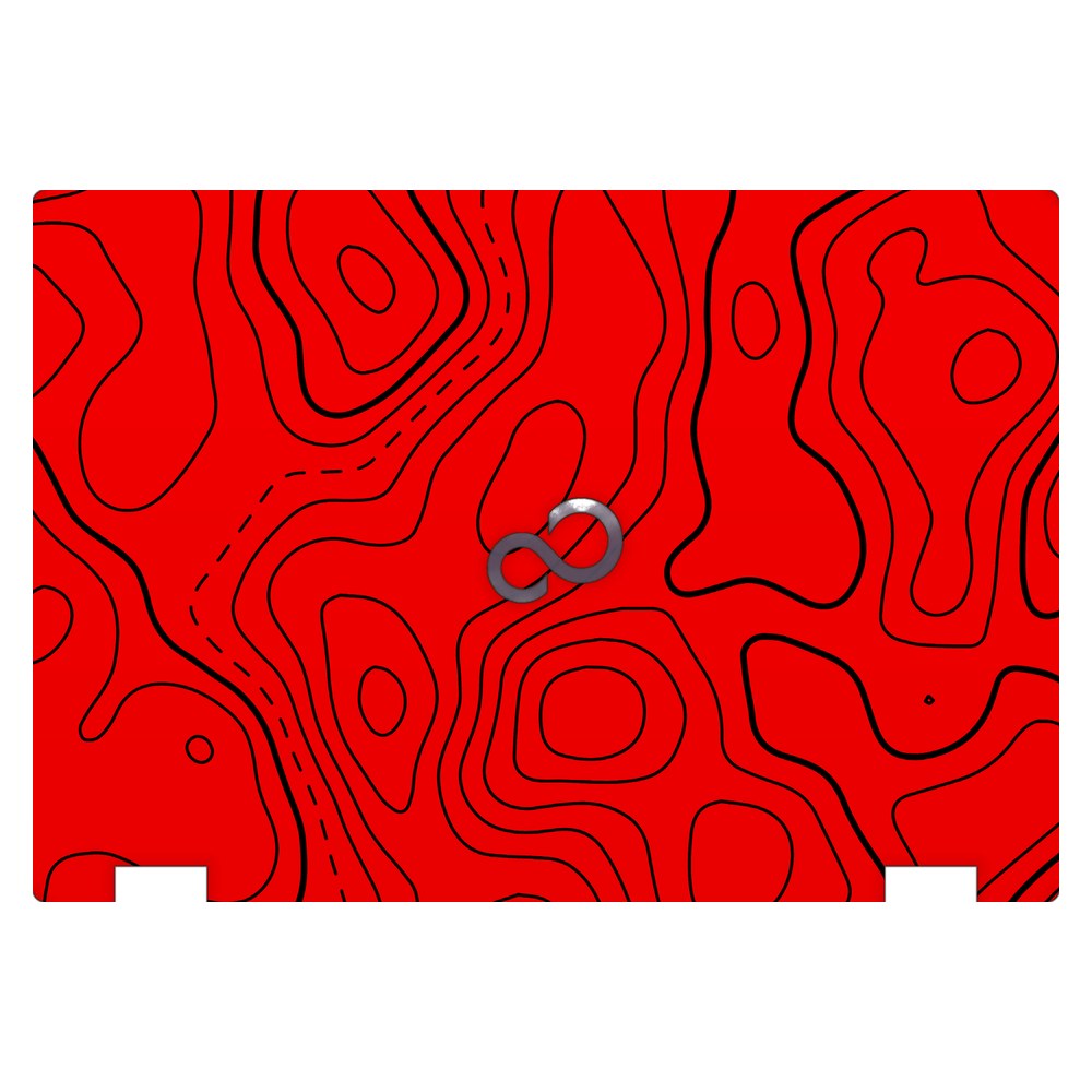 Fujitsu LifeBook E546 laptop skin - Damascus Red