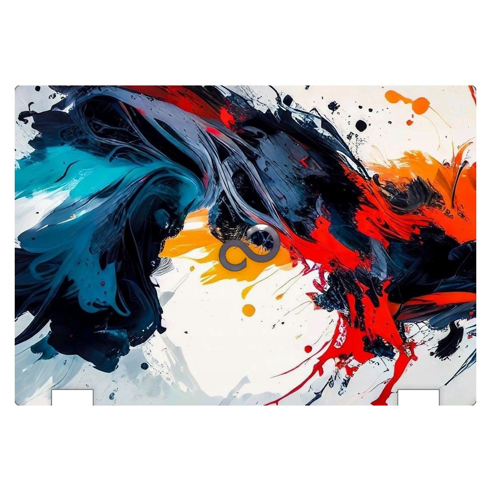 Fujitsu LifeBook E546 laptop skin - Dynamic Color Explosion