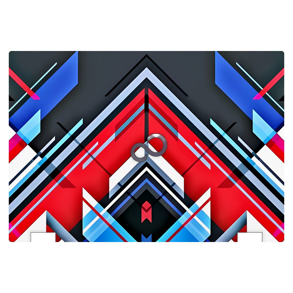 Fujitsu LifeBook E546 laptop skin - Galactic Red
