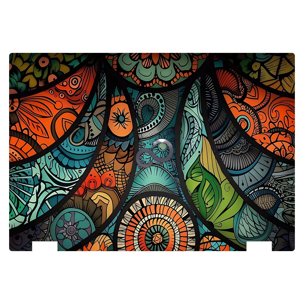 Fujitsu LifeBook E546 laptop skin - Kaleidoscope