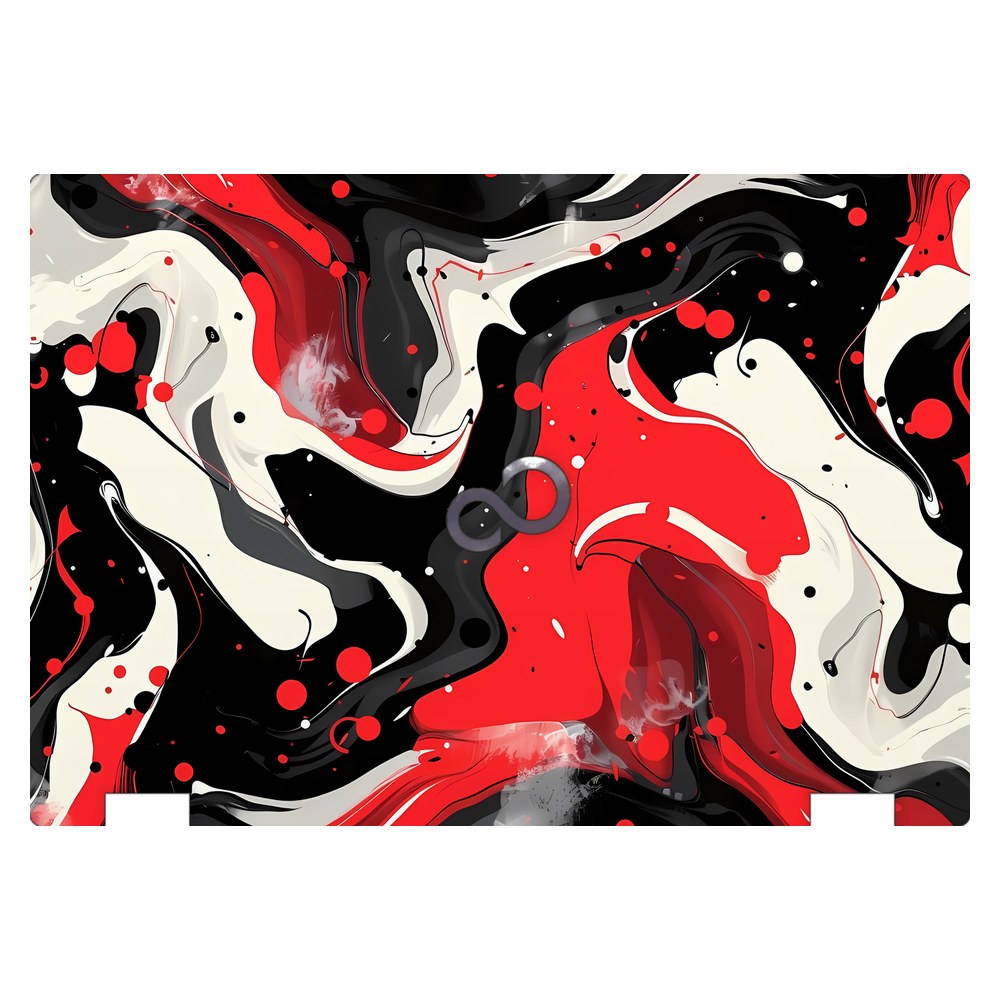 Fujitsu LifeBook E546 laptop skin - Lampid Lava