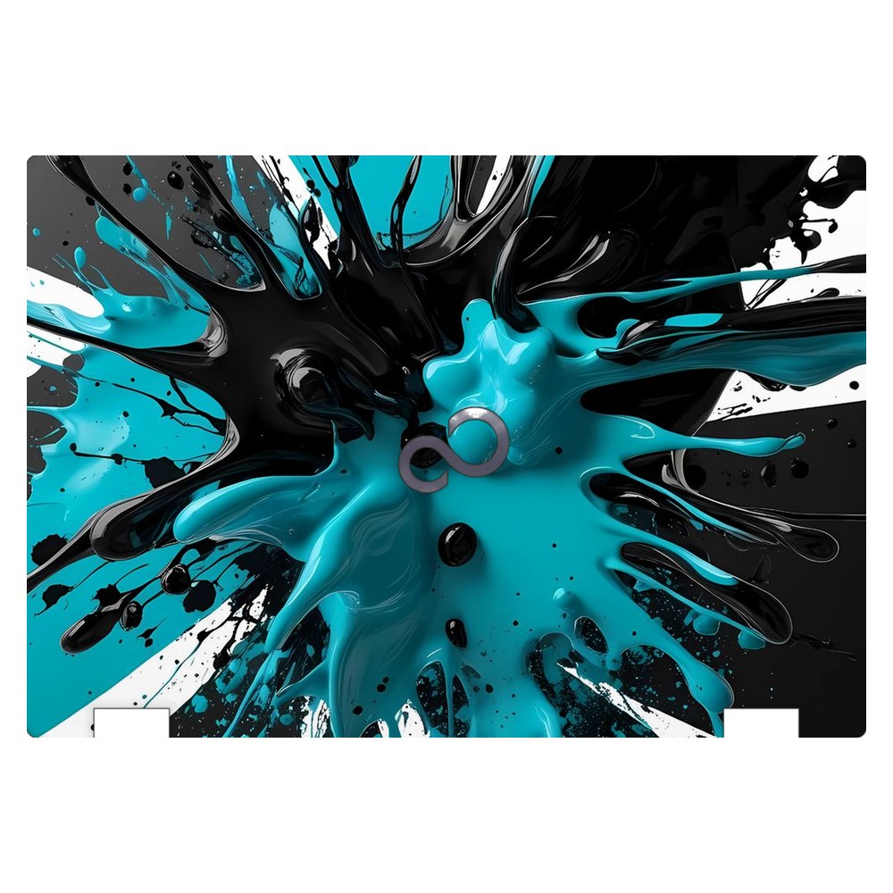 Fujitsu LifeBook E546 laptop skin - Liquid Contrast