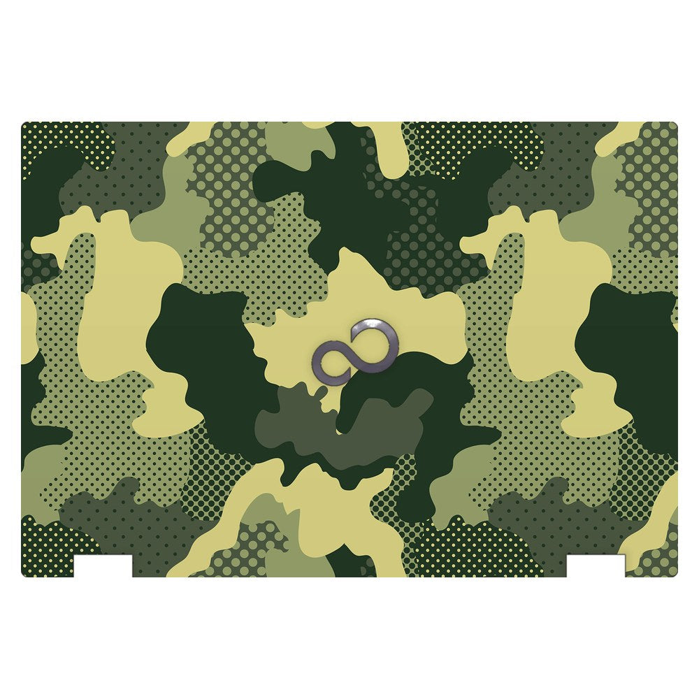 Fujitsu LifeBook E546 laptop skin - Military Green Camo
