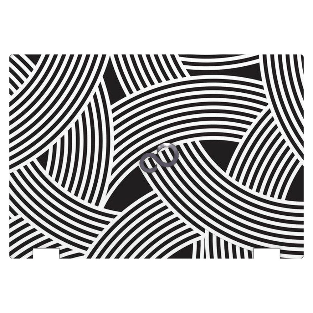 Fujitsu LifeBook E546 laptop skin - Minimalist Optical Pattern