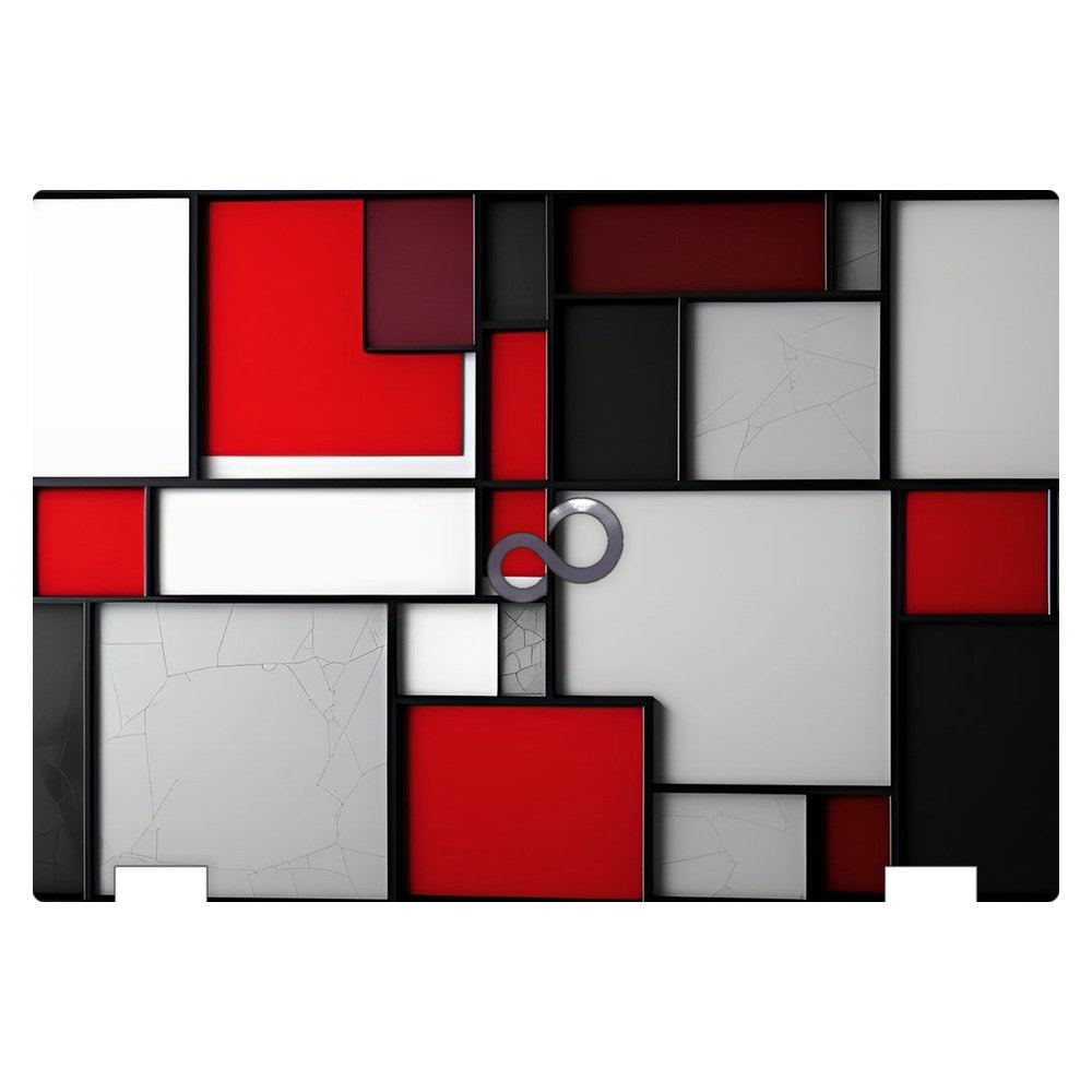Fujitsu LifeBook E546 laptop skin - Mondrian Inspired Block Art