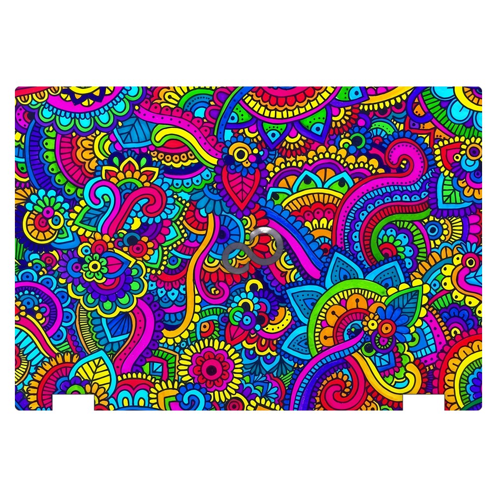 Fujitsu LifeBook E546 laptop skin - Neon Pulse