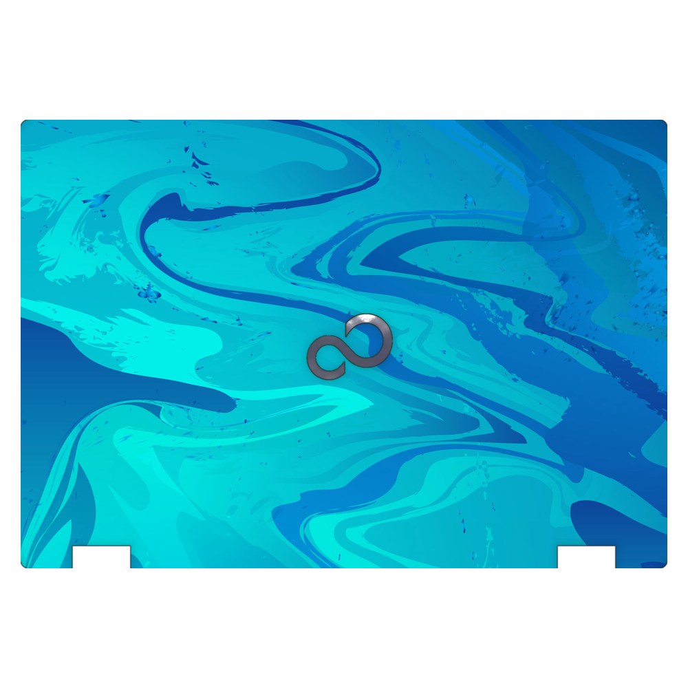 Fujitsu LifeBook E546 laptop skin - Poseidon Blue