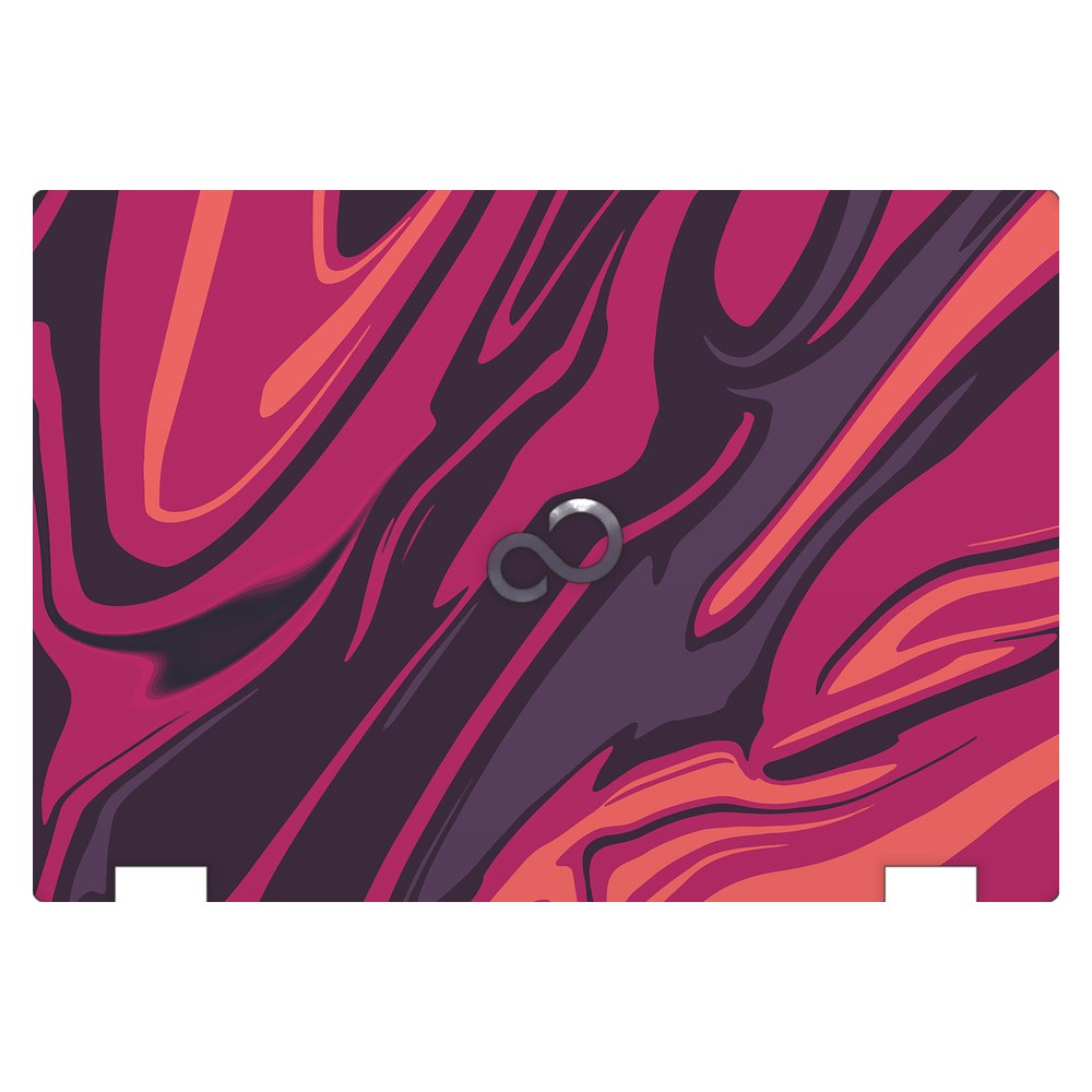 Fujitsu LifeBook E546 laptop skin - Poseidon Red