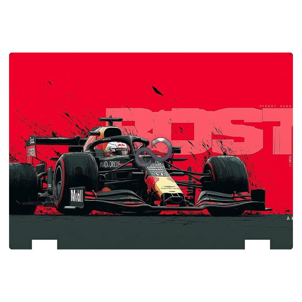 Fujitsu LifeBook E546 laptop skin - Red Bull Velocity