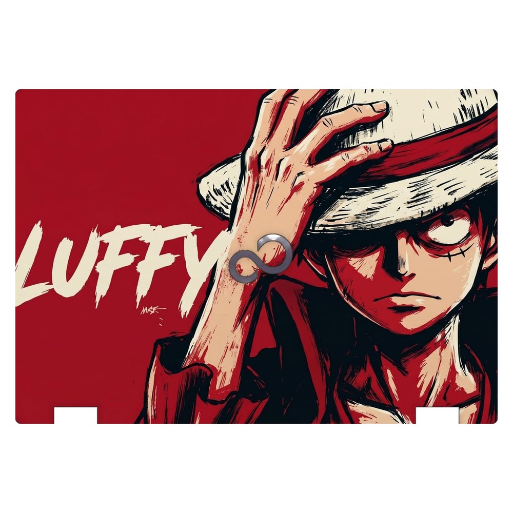Fujitsu LifeBook E546 laptop skin - Rubber Man Red