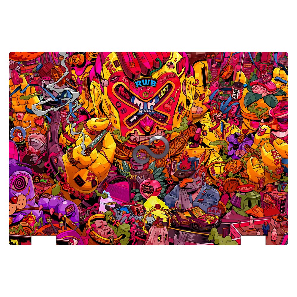 Fujitsu LifeBook E546 laptop skin - Thug Mafia