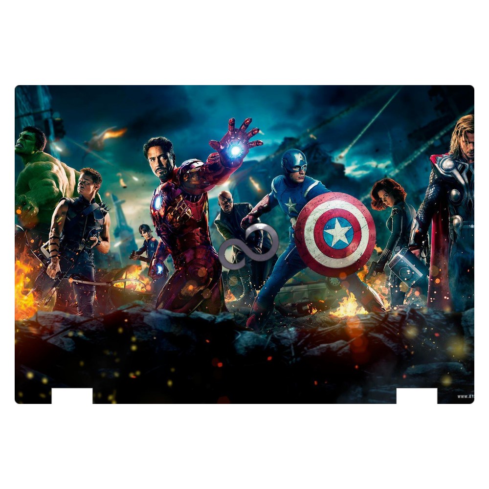 Fujitsu LifeBook E546 laptop skin - United We Stand