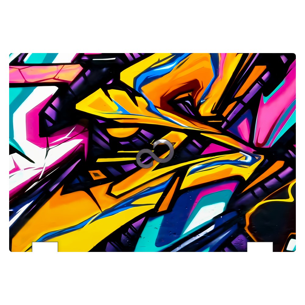 Fujitsu LifeBook E546 laptop skin - Urban Graffiti
