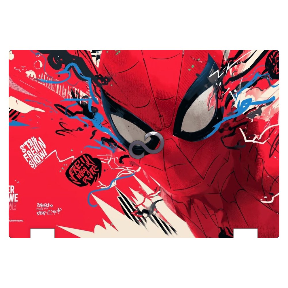 Fujitsu LifeBook E546 laptop skin - Web Slinger Graffiti